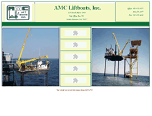 Tablet Screenshot of amcliftboats.net